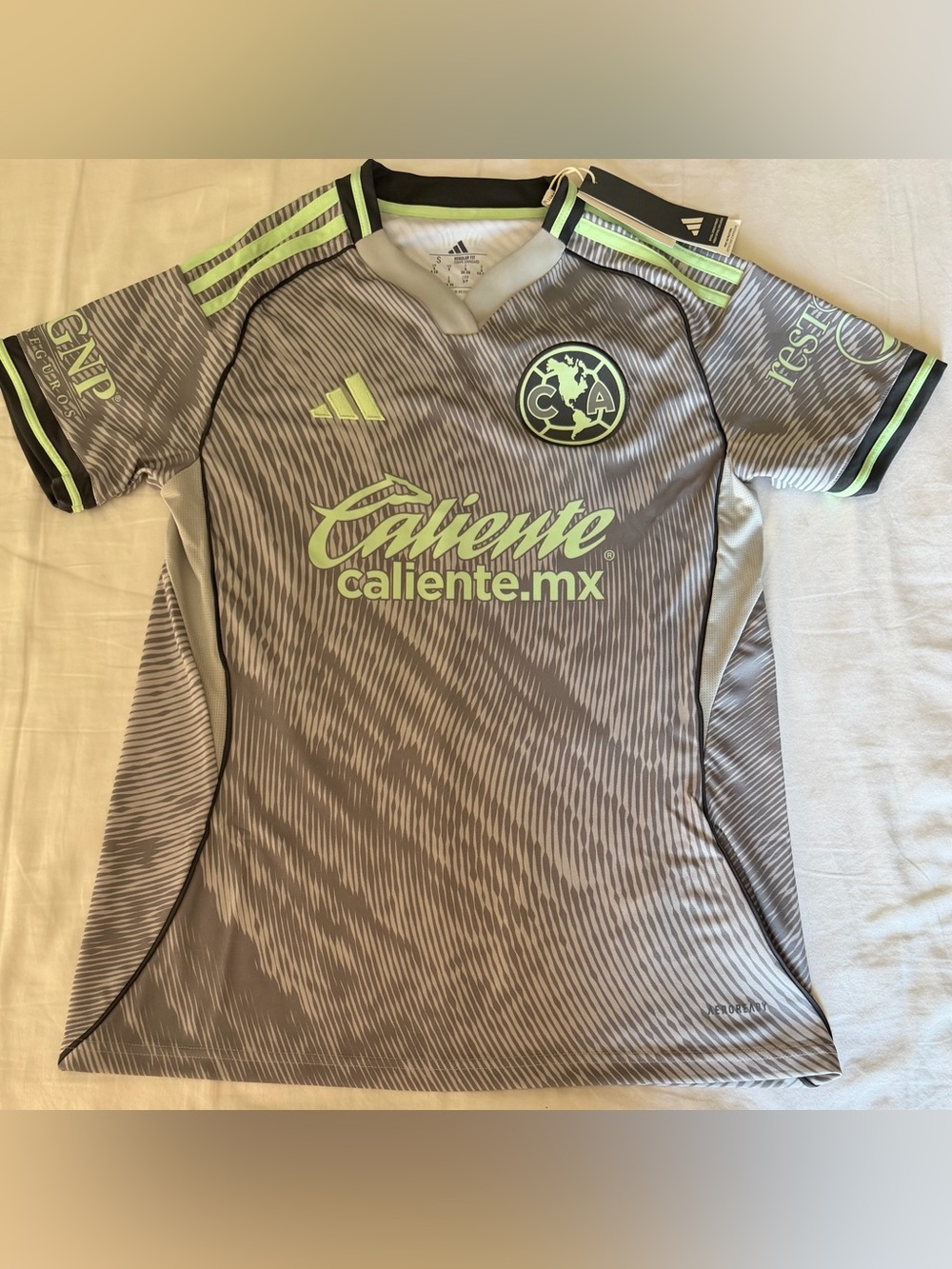 Adidas Club America 2025/26 Away Blue Soccer Jersey JN8633 Women’s Size.
